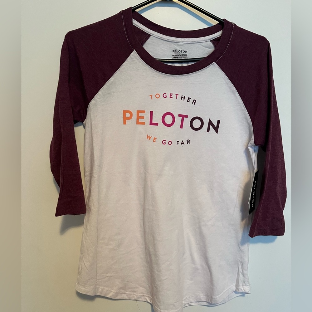 BNWT Peloton Baseball Long Sleeve Tee (Size: S)